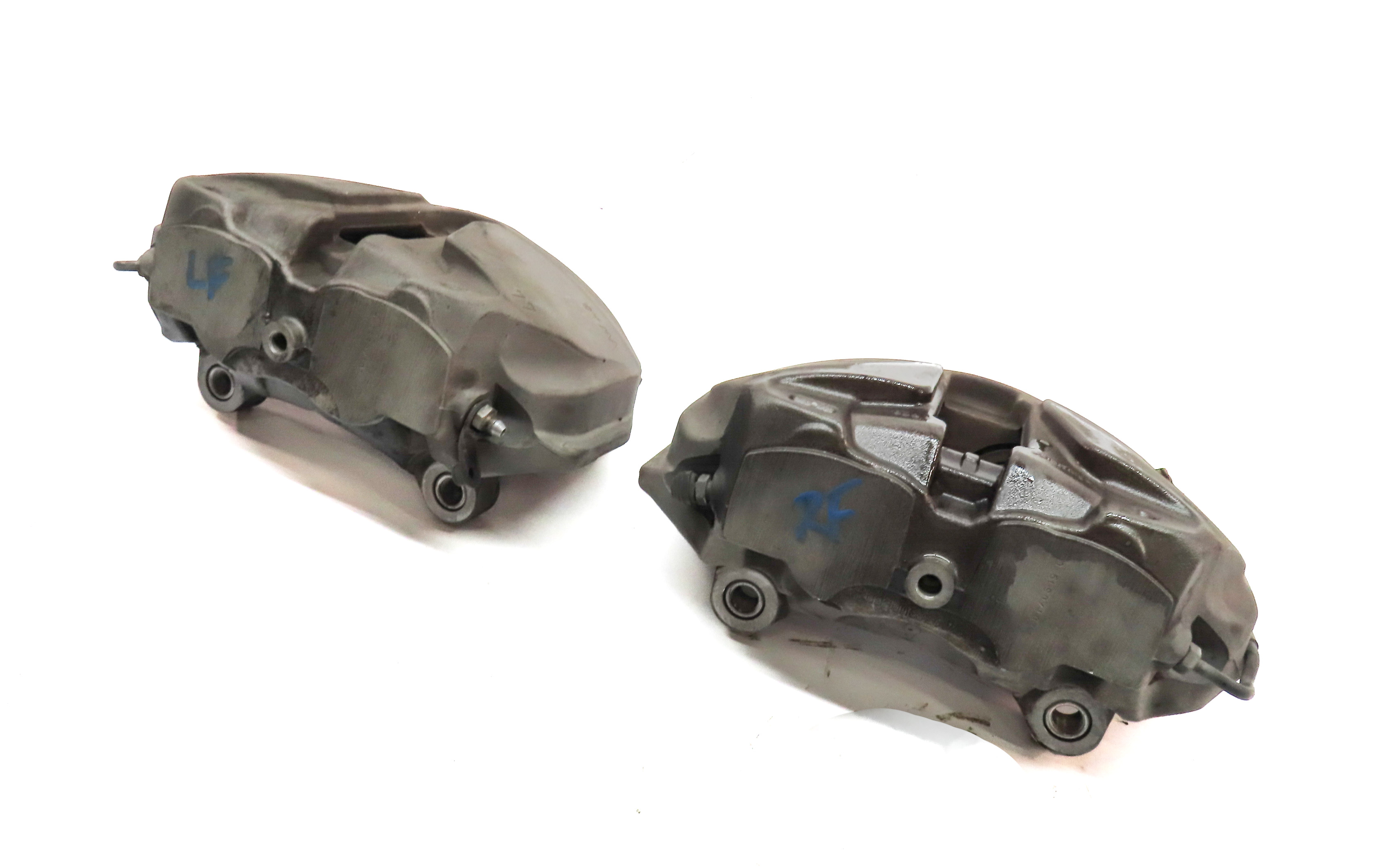 2017-2019 AUDI A4 A5 (B9 8W 8W6) FRONT LEFT & RIGHT BRAKE CALIPER SET-2 — exact item pictured